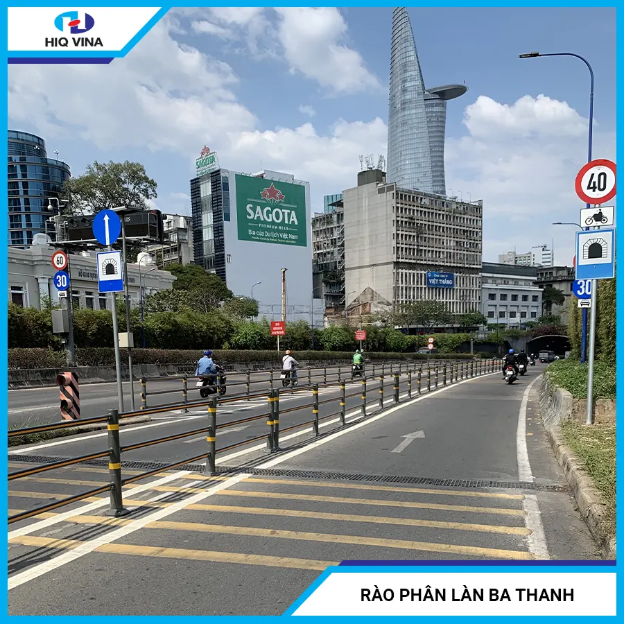 Rào phân làn ba thanh - Ảnh 3