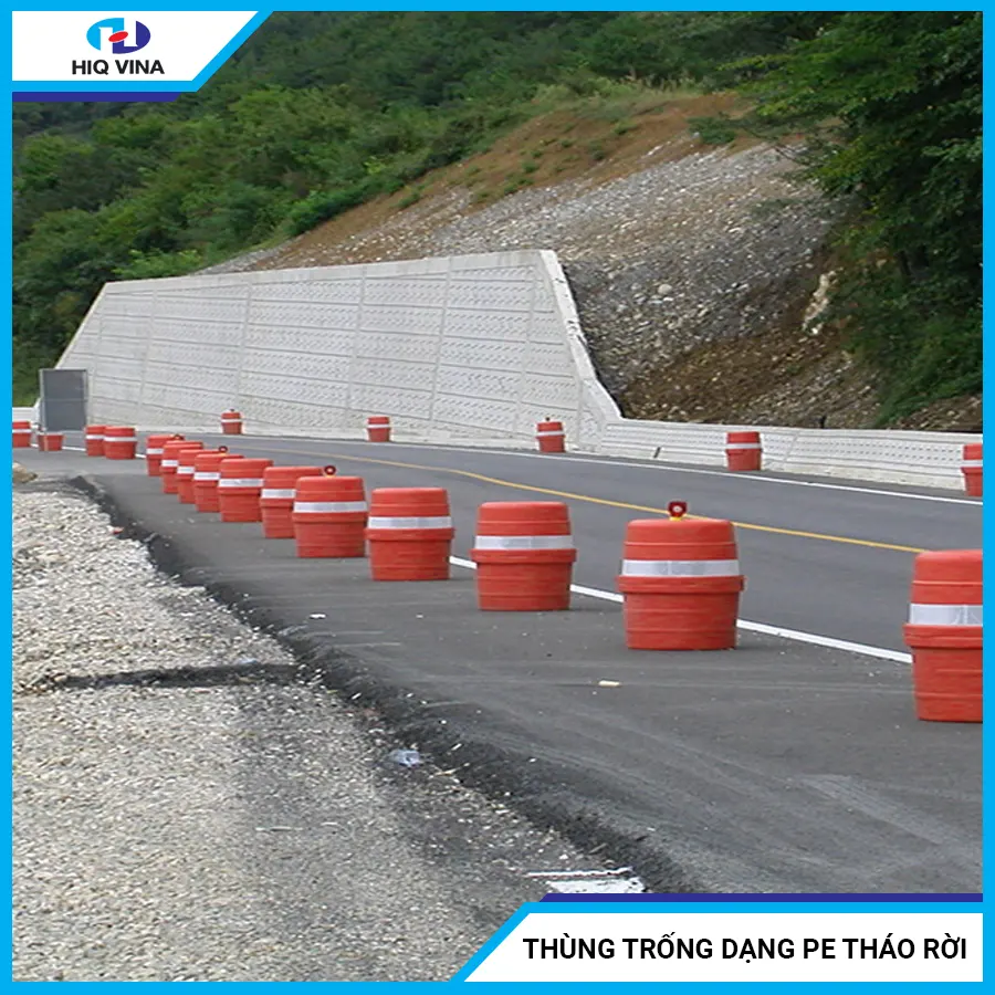 Thùng trống PE dạng tháo rời - Ảnh 4